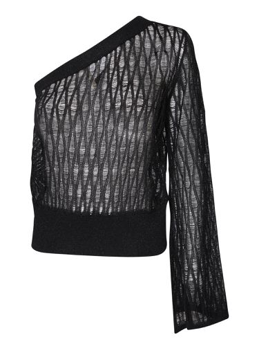 One-shoulder Knit Sweater - Federica Tosi - Modalova