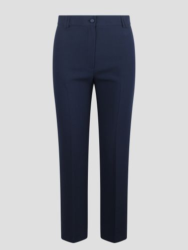 The Navy Cady Smoking Trousers - Hebe Studio - Modalova