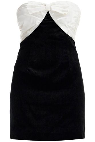 Mini Dress Velvet Duchesse Bow - Alessandra Rich - Modalova