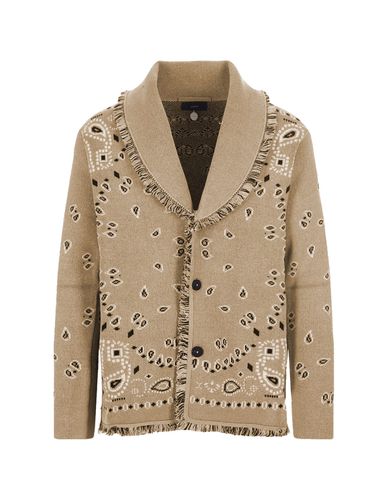 Honeycomb Jacquard Bandana Cardigan - Alanui - Modalova