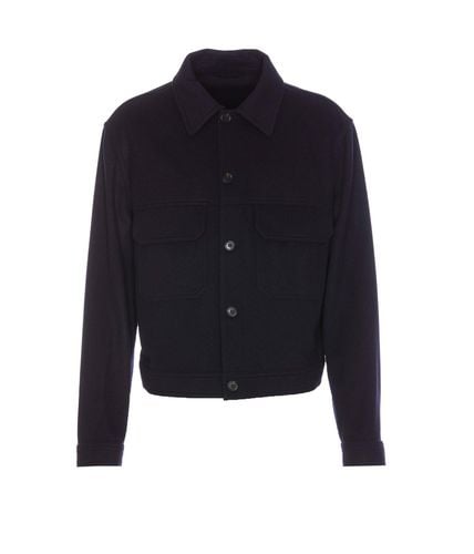 Long-sleeved Button-up Shirt Jacket - Hogan - Modalova