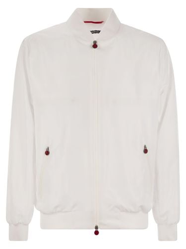 Sea - Bomber Jacket In Technical Fabric - Kiton - Modalova