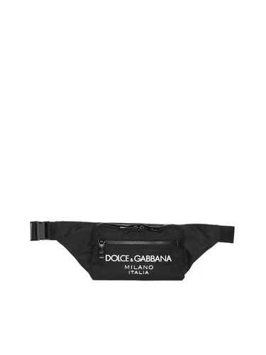 Logo Embossed Zipped Belt Bag - Dolce & Gabbana - Modalova