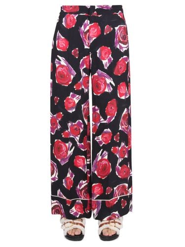 Pijama Pants With Floral Pattern - Marni - Modalova