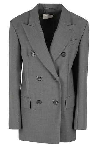 Grey Stretch Wool Fabia Blazer - SportMax - Modalova