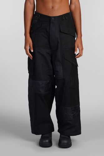 Maharishi M59 Pants In Black Cotton - Maharishi - Modalova