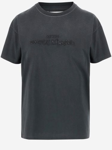 Cotton T-shirt With Logo - Maison Margiela - Modalova