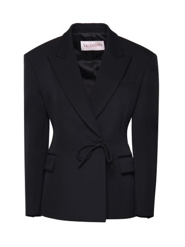 Black Wool Blazer - Valentino Garavani - Modalova
