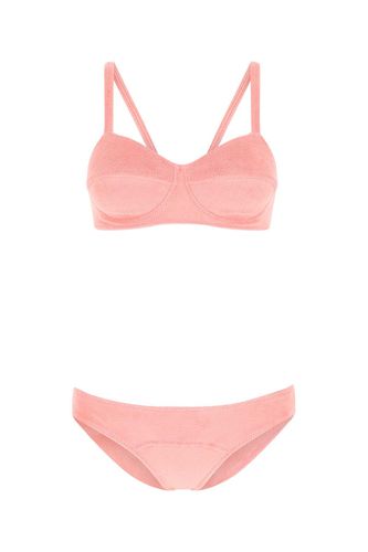 Pink Stretch Terry Goldwyn Bikini - Lisa Marie Fernandez - Modalova