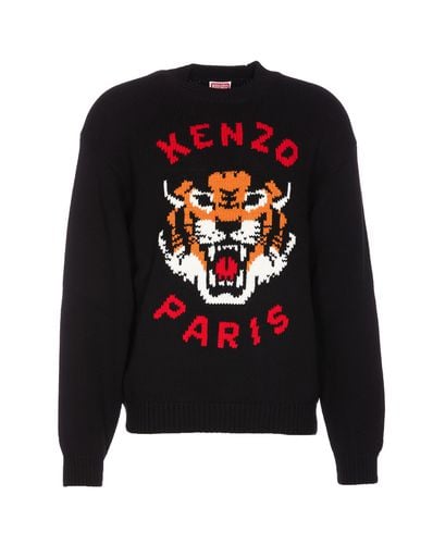 Lucky Tiger Sweater Kenzo - Kenzo - Modalova