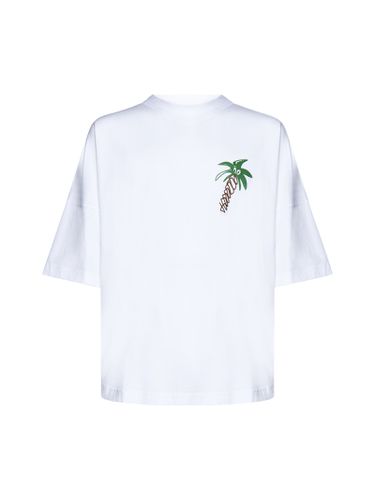 Sketchy Oversize T-shirt - Palm Angels - Modalova