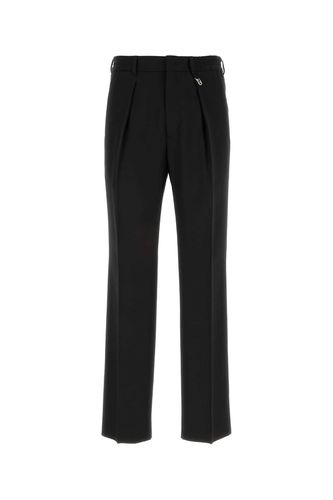 Fendi Black Wool Pant - Fendi - Modalova