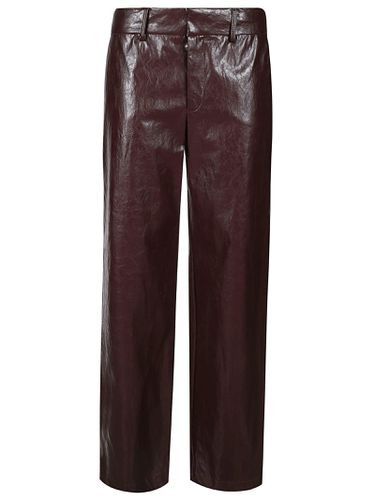 Federica Tosi Leather Trousers - Federica Tosi - Modalova