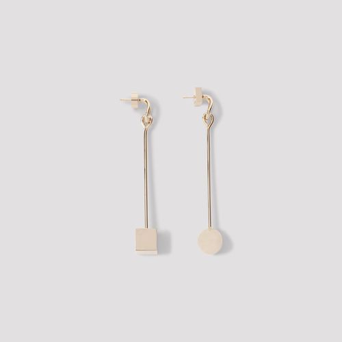 Jacquemus Brass Earrings - Jacquemus - Modalova