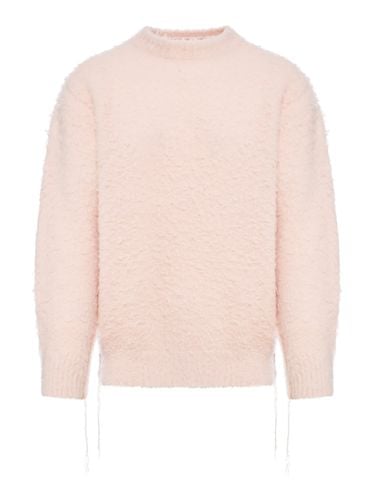 Drape Detailed Crewneck Jumper - Sacai - Modalova