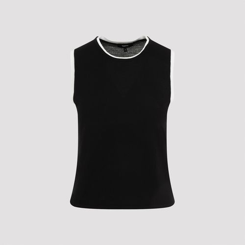 Theory Silk Trim Tank Top - Theory - Modalova