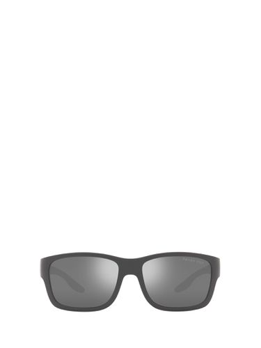 Ps 01ws Grey Rubber Sunglasses - Prada Linea Rossa - Modalova