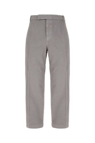 Thom Browne Grey Cotton Chino Pants - Thom Browne - Modalova