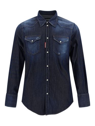 Classic Westerndenim Shirt - Dsquared2 - Modalova