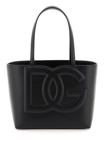 Dg Logo Small Tote Bag - Dolce & Gabbana - Modalova