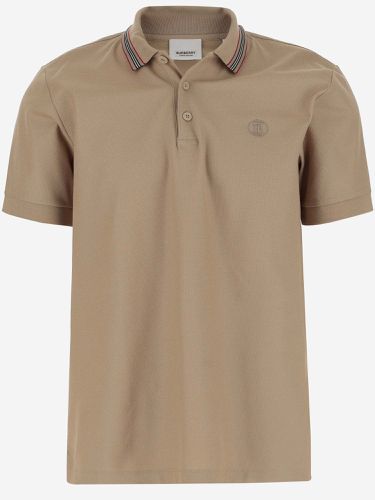 Burberry Cotton Pique Polo Shirt - Burberry - Modalova