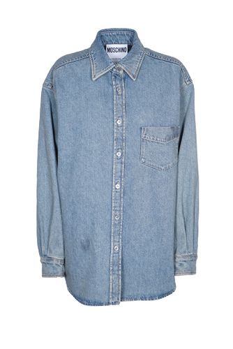 Moschino Denim Shirt - Moschino - Modalova