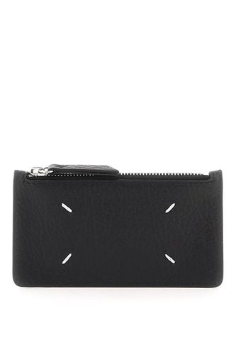 Leather Zipped Cardholder - Maison Margiela - Modalova