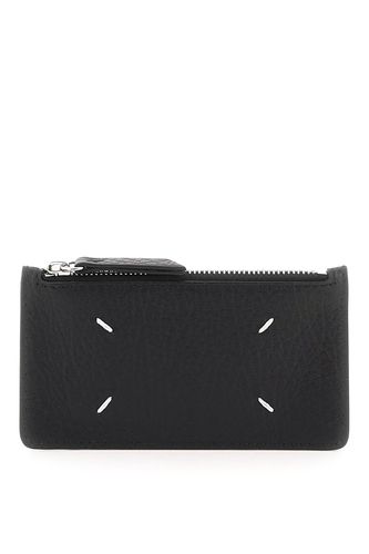 Leather Zipped Cardholder - Maison Margiela - Modalova