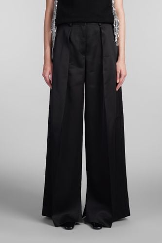 Jil Sander Pants In Black Silk - Jil Sander - Modalova