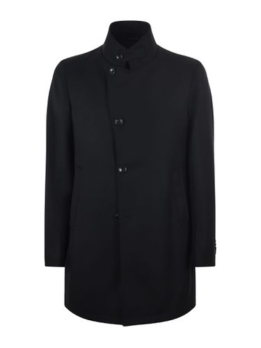 Gordon Wool-blend Gabardine Fabric Coat - Tagliatore - Modalova