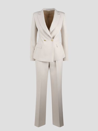 Jersey Stretch Double-breasted Suit - Tagliatore - Modalova