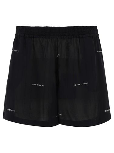 Givenchy Logo Jacquard Shorts - Givenchy - Modalova