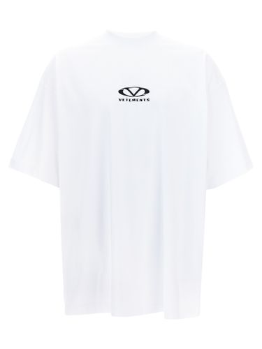 VETEMENTS oval Logo T-shirt - VETEMENTS - Modalova