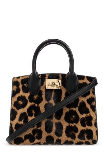 Studio Box Animal Printed Tote Bag - Ferragamo - Modalova