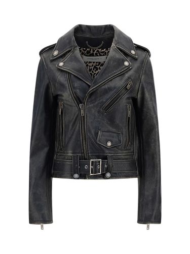 Golden Goose Leather Jacket - Golden Goose - Modalova