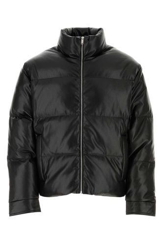 Synthetic Leather Marron Down Jacket - Nanushka - Modalova