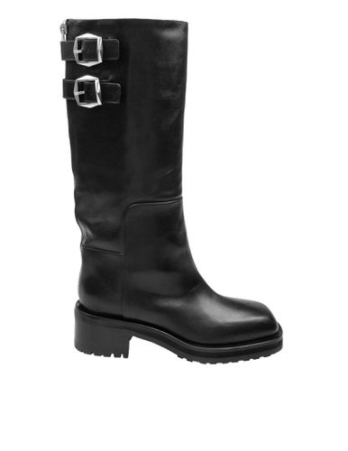 Broolkyn Kb 50 Boot In Leather - Jimmy Choo - Modalova