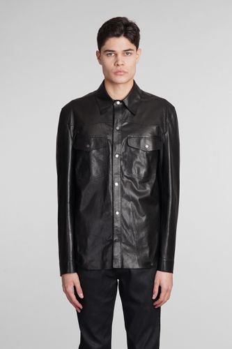 Leather Jacket In Leather - Salvatore Santoro - Modalova