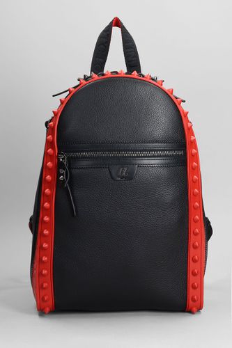 Backpack In Black Leather - Christian Louboutin - Modalova