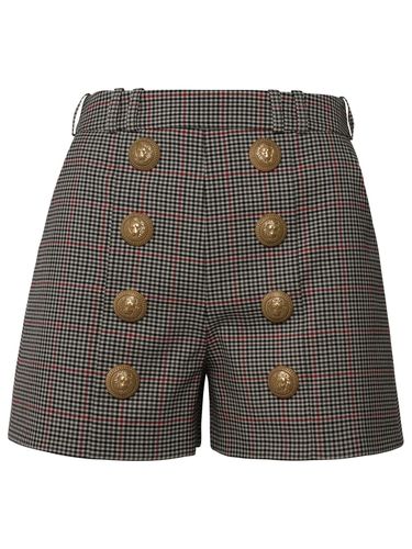 Balmain Multi Wool Blend Shorts - Balmain - Modalova