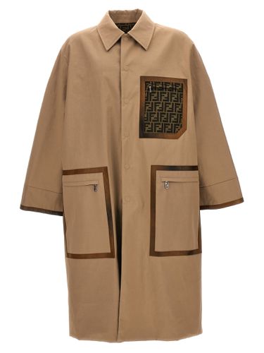 Fendi ff Reversible Trench Coat - Fendi - Modalova