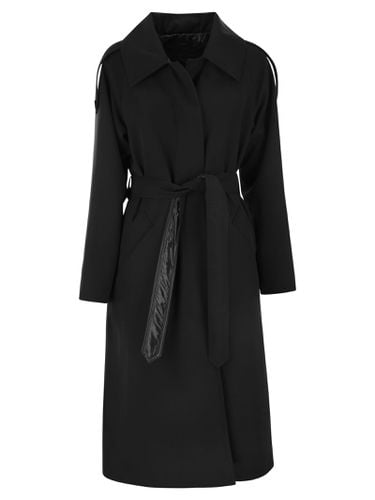 Reversible Coat In Wool And Nylon Blend - Herno - Modalova