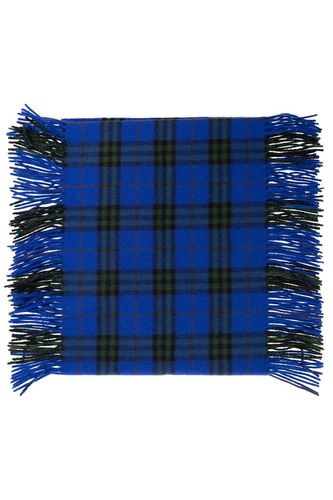 Check-pattern Fringed-edge Scarf - Burberry - Modalova