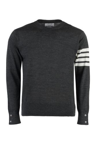 Long Sleeve Crew-neck Sweater - Thom Browne - Modalova