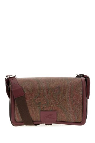 Embroidered Cotton Essential Crossbody Bag - Etro - Modalova