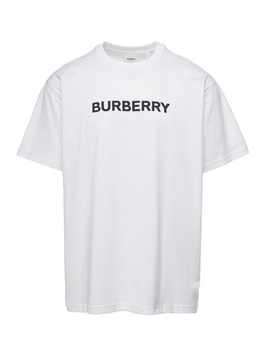 T-shirt With Logo In Cotton Man - Burberry - Modalova