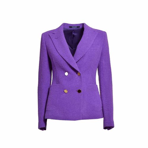 Peak-lapels Double-breasted Blazer - Tagliatore - Modalova