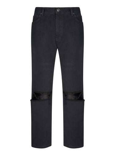 Balenciaga Loose Fit Black Jeans - Balenciaga - Modalova