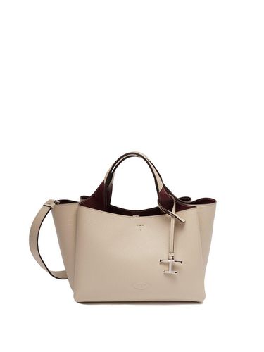 Tod's Logo Plaque Top Handle Bag - Tod's - Modalova