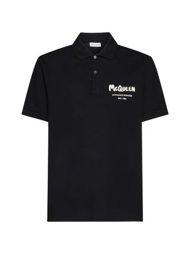 Alexander McQueen Cotton Polo Shirt - Alexander McQueen - Modalova